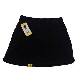 32 Degrees Cool Ladie's Stretch Pull-On Active Skort with Pockets Black Small